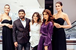 Vik and Natasha Jethwani, Rosemin Manji at the Vik Jethwani Fine Jewellery Event__1