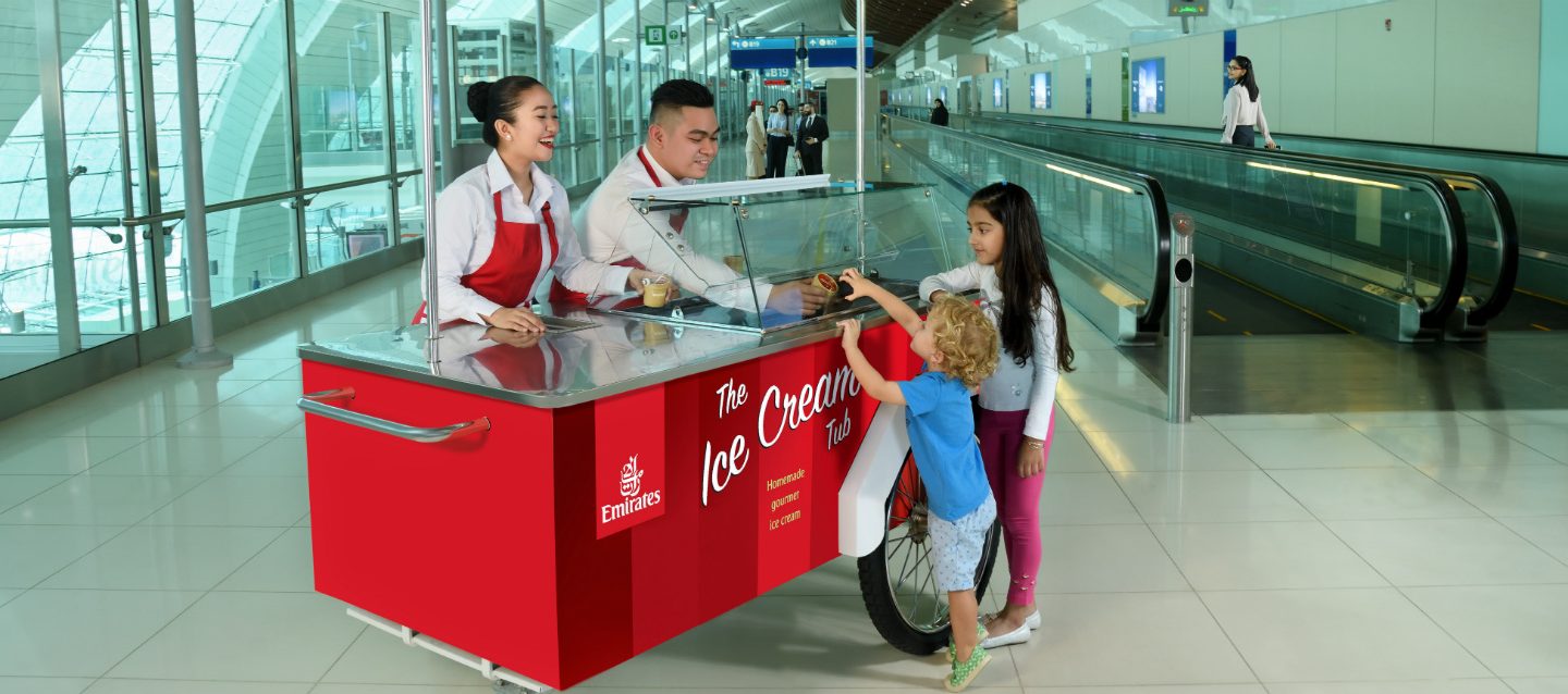 Emirates’ complimentary ice cream (3)