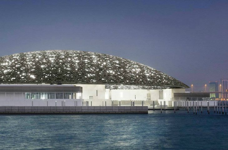 On the roads of Arabia performance at Louvre Abu Dhabi