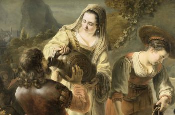 Ferdinand Bol, Rebecca and Eliezer at the Well__1