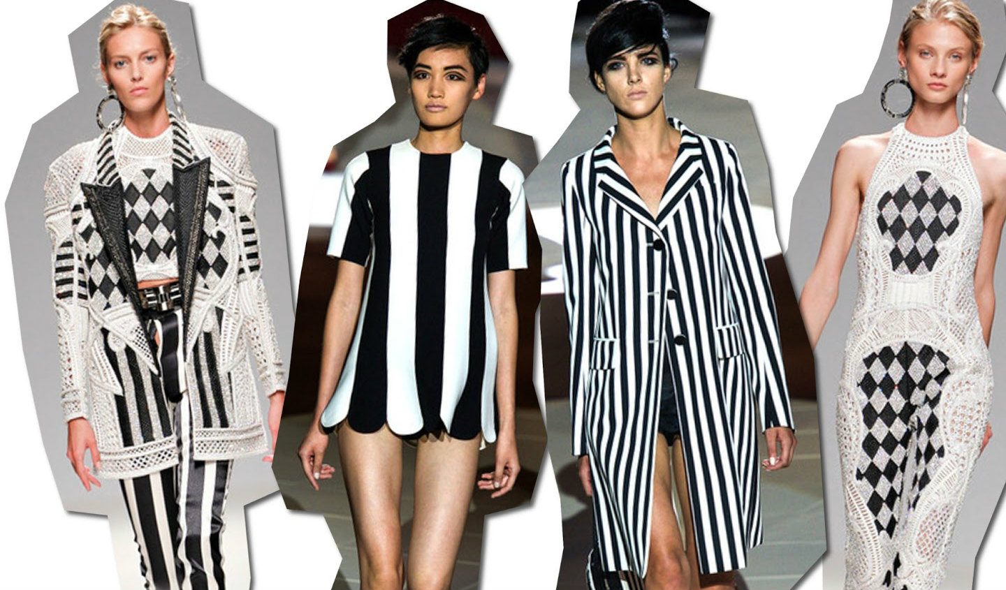 monochrome fashion ss20