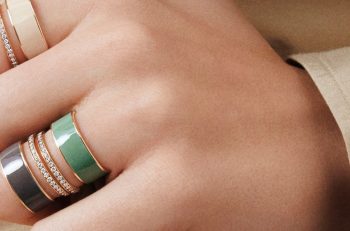 Repossi Bague Berbere Chromatic Vert Sauge Or Rose__4