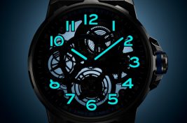 Angelus Flying Tourbillon Titanium, Blue Edition__1